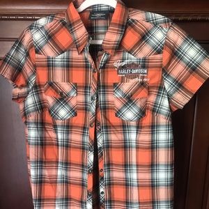 WOMENS HARLEY DAVIDSON TOP XL